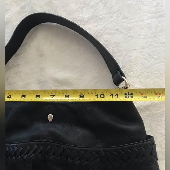 Helen Kaminski Black Leather Handbag Tote Bag - Picture 8 of 16